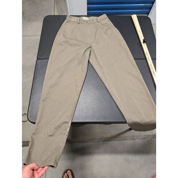 L.L Bean Original Fit High-Waist Tapered-Leg - Picture 3 of 6